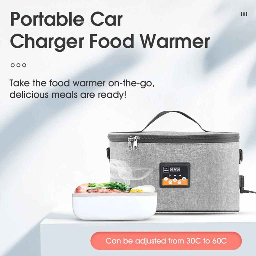 Portable Electric Car Food Warmer Oven with Digital Display 8L Q9925