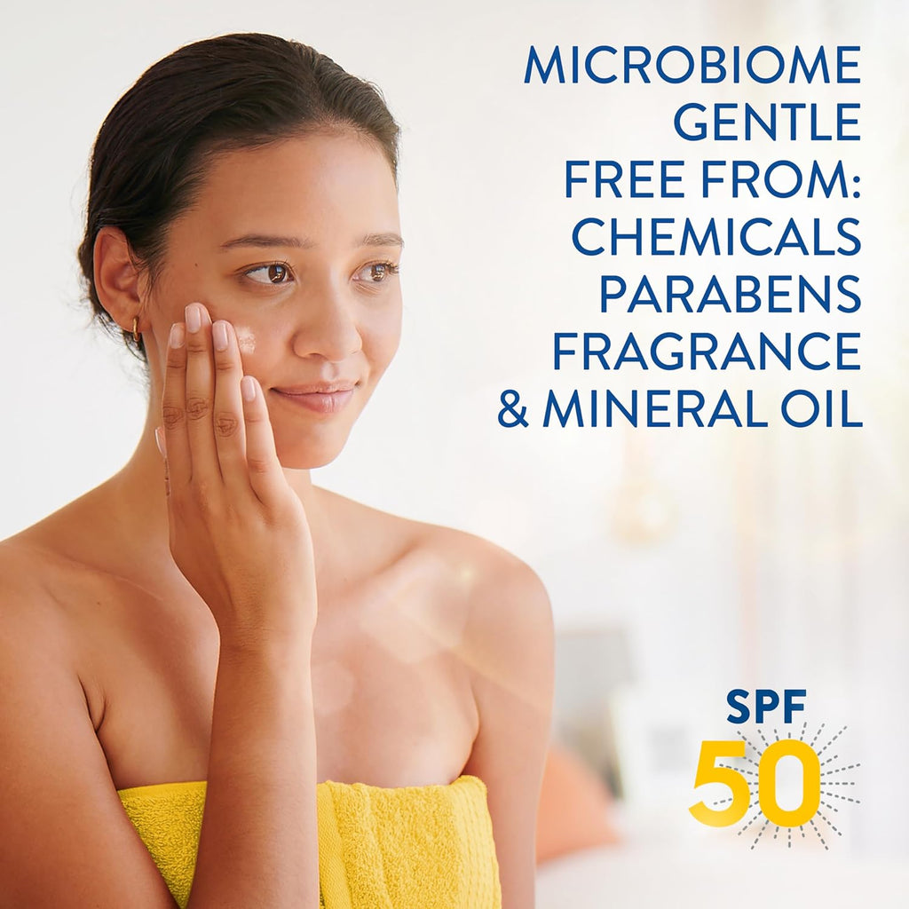 Unscented 100% Mineral Liquid Sunscreen SPF 50 with Zinc Oxide, 1.7 Fl Oz M9578