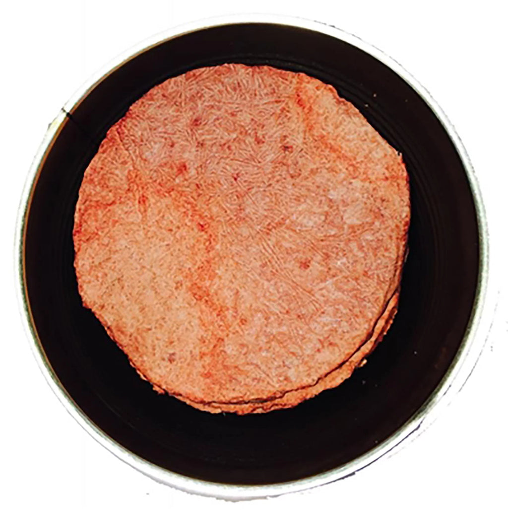 15-16 Thick Patties Freeze Dried Hamburger Ground Beef Patties in a #10 Can Q3947