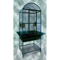 White Dometop Bird Cage O96766