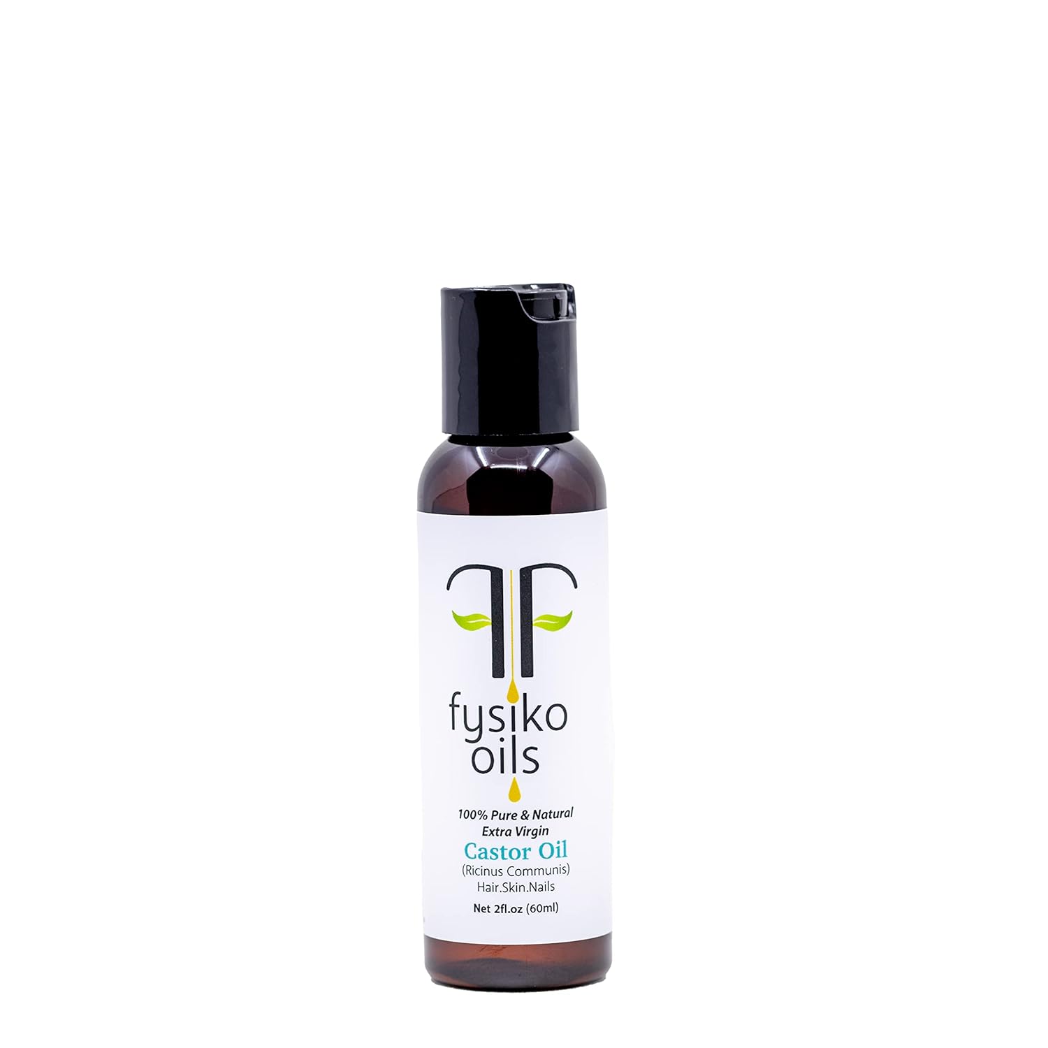 100% Pure Cold Pressed Castor Oil, 4 oz F66368