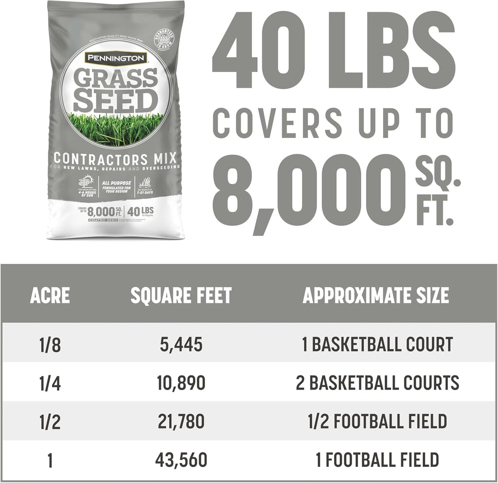 40 lb Northern Grass Seed Mix K882