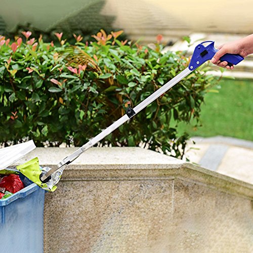 2 Pcs Foldable Long Arm Reacher Grabber M62401