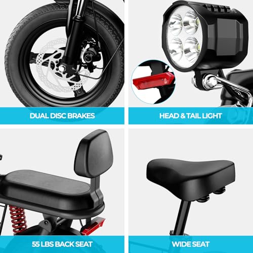 14" Tire 500W Electric Scooter with Seat L93916