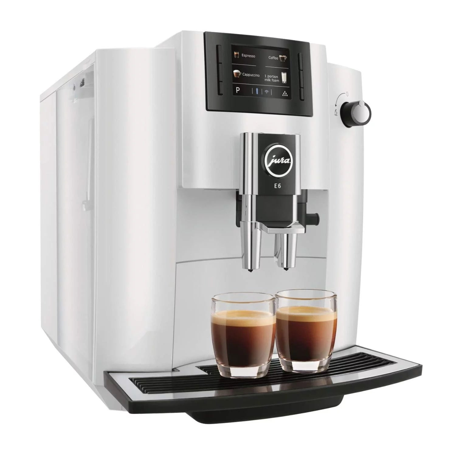Piano White Automatic Espresso Machine P1575