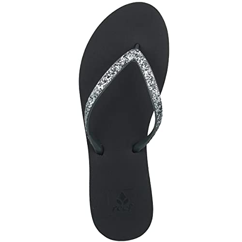 Thin Glitter Strap Beach Flip Flop R9589