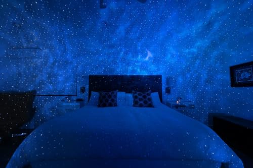 Blue Stars Star Projector Galaxy Projector LED Nebula Lighting D18101