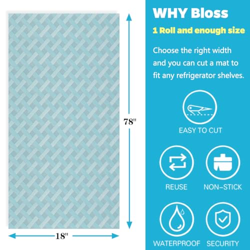 Refrigerator Liners Mats, 18"X157" H322446