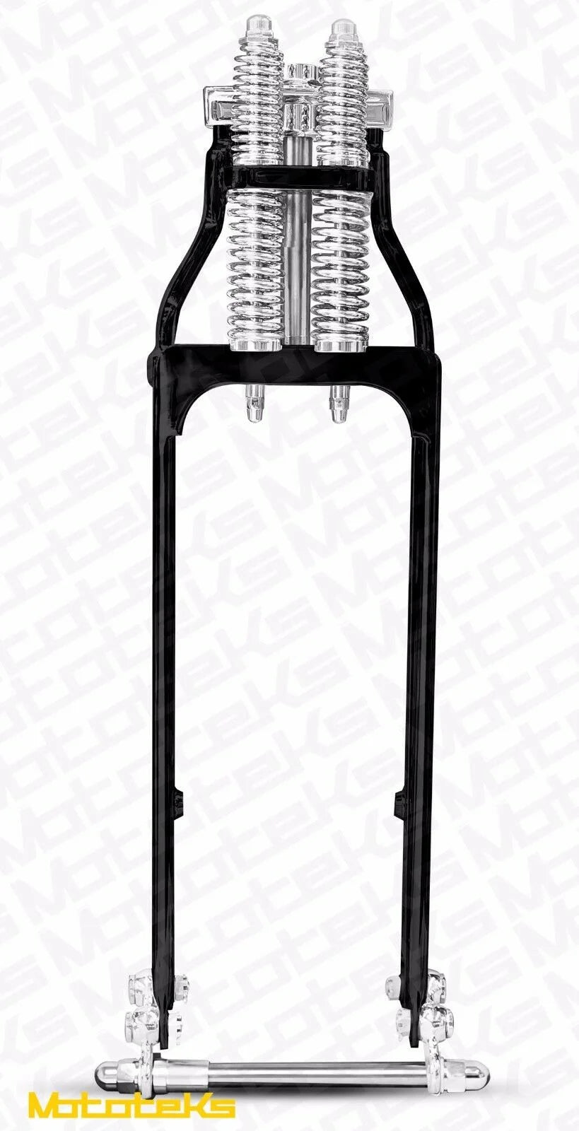 BLACK SPRINGER FRONT END +10" OVER STOCK LENGTH S7217