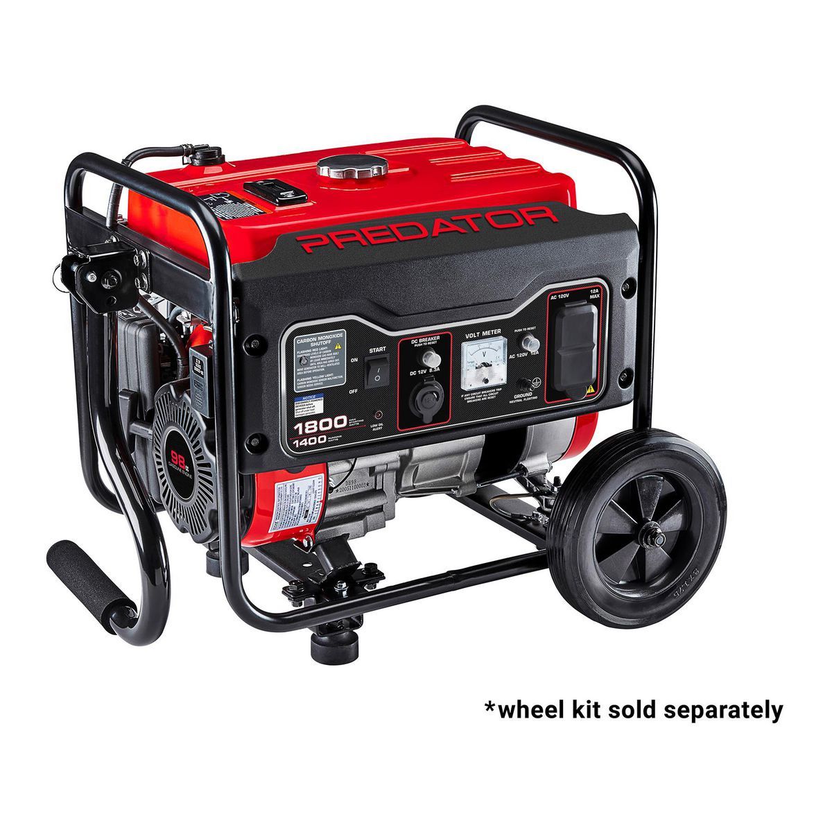 1800 Watt Gas-Powered Portable Generator U115