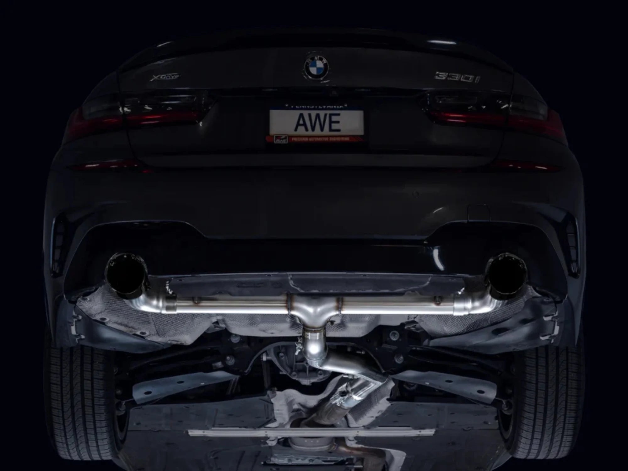 Diamond Black Axle Back Exhaust H203085