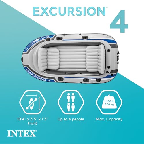 Inflatable Boat with Oars and Pump T84671