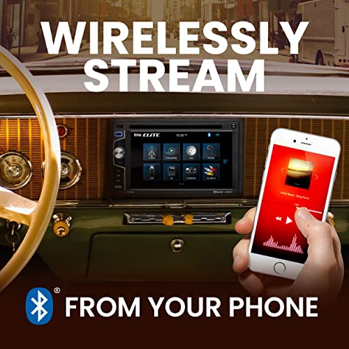 6.2 Inch Double Din Touchscreen Car Stereo System J449