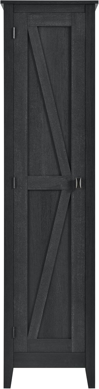 Black Oak Storage Cabinet B942114
