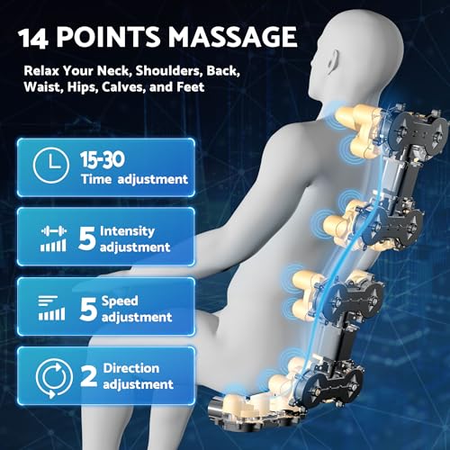 Zero Gravity Full Body Massage Chair with 14 Massage Points F919761