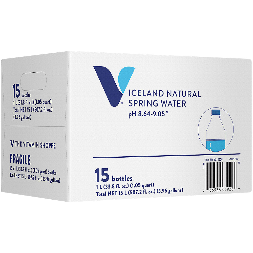 15 Bottles Natural Spring Water (1 Liter per bottle) C623947