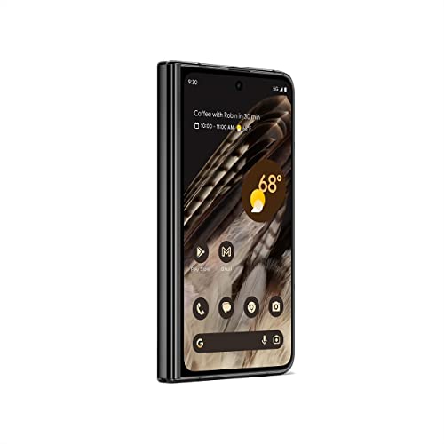 Obsidian 256 GB Foldable 5G Smartphone with Telephoto and Ultrawide Lens A6235