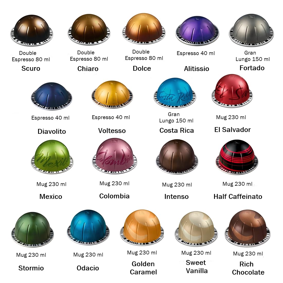 18 Coffee Mix Capsules Pods Z191693