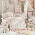 4 Piece Baby Crib Bedding Set with Bumper Q67952