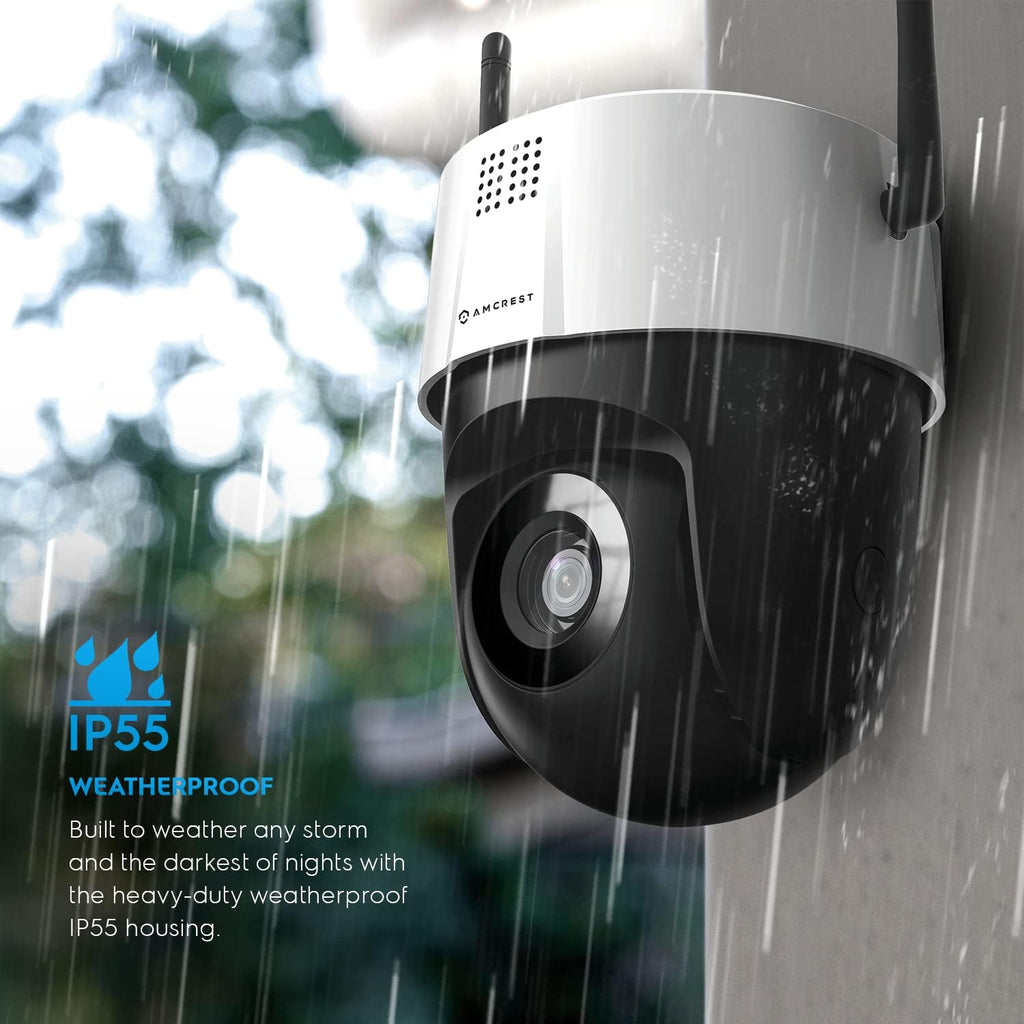 5MP Mini Outdoor WiFi Security IP Camera with Two-Way Audio and Full Color Nightvision V801