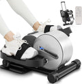 Under Desk Elliptical, Electric Seated Foot Pedal Exerciser with LCD Display Monitor, Remote Control P34606