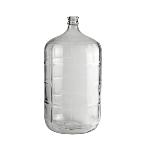 3 Gallon Glass Italian Carboy with 30 mm Cork Neck Finish E2350