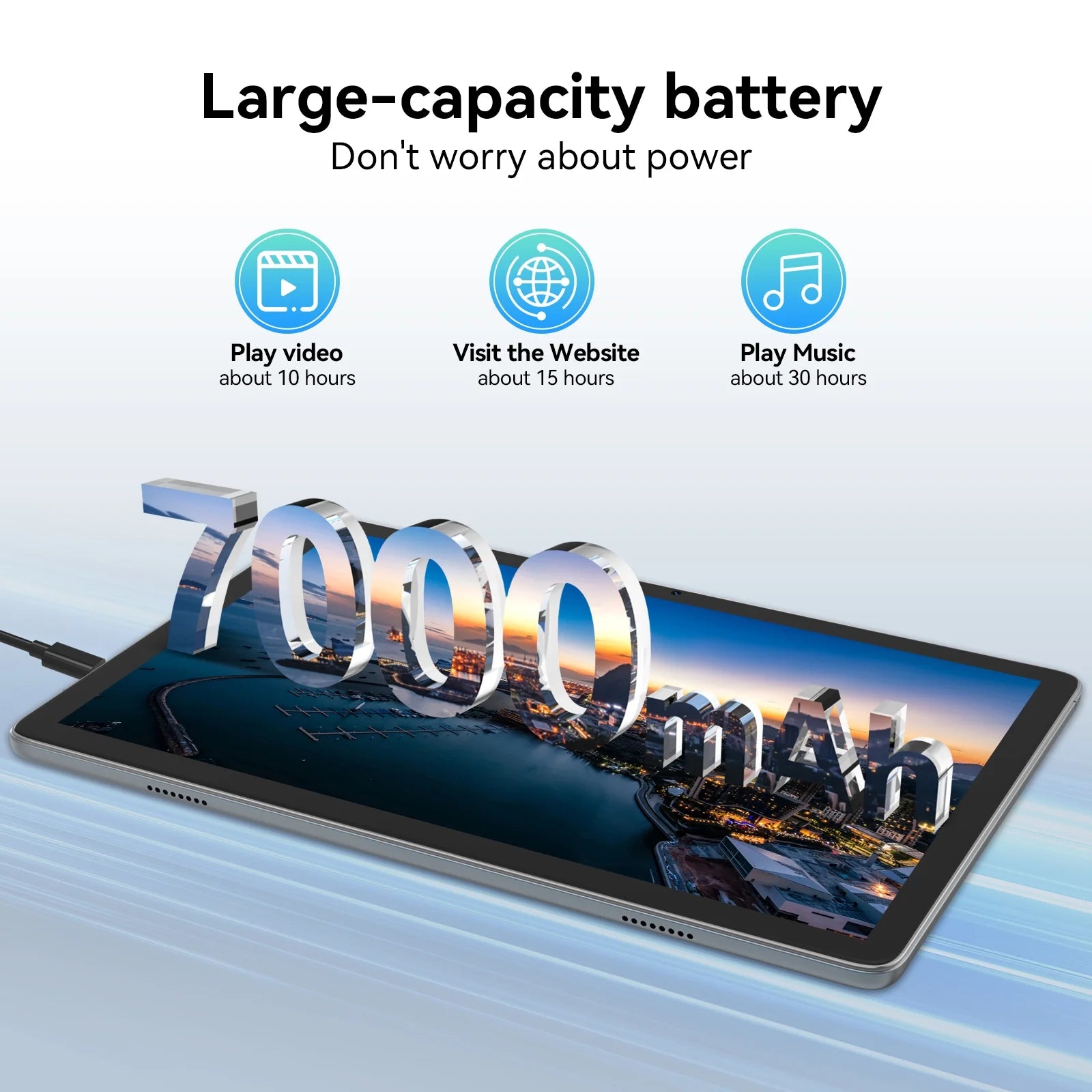 10.1 inch Android 12 Tablet 4GB Ram 128GB Rom T818