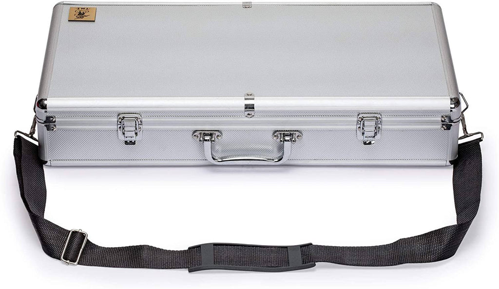 Aluminum Case with Shoulder Strap for Mahjong Set O304638