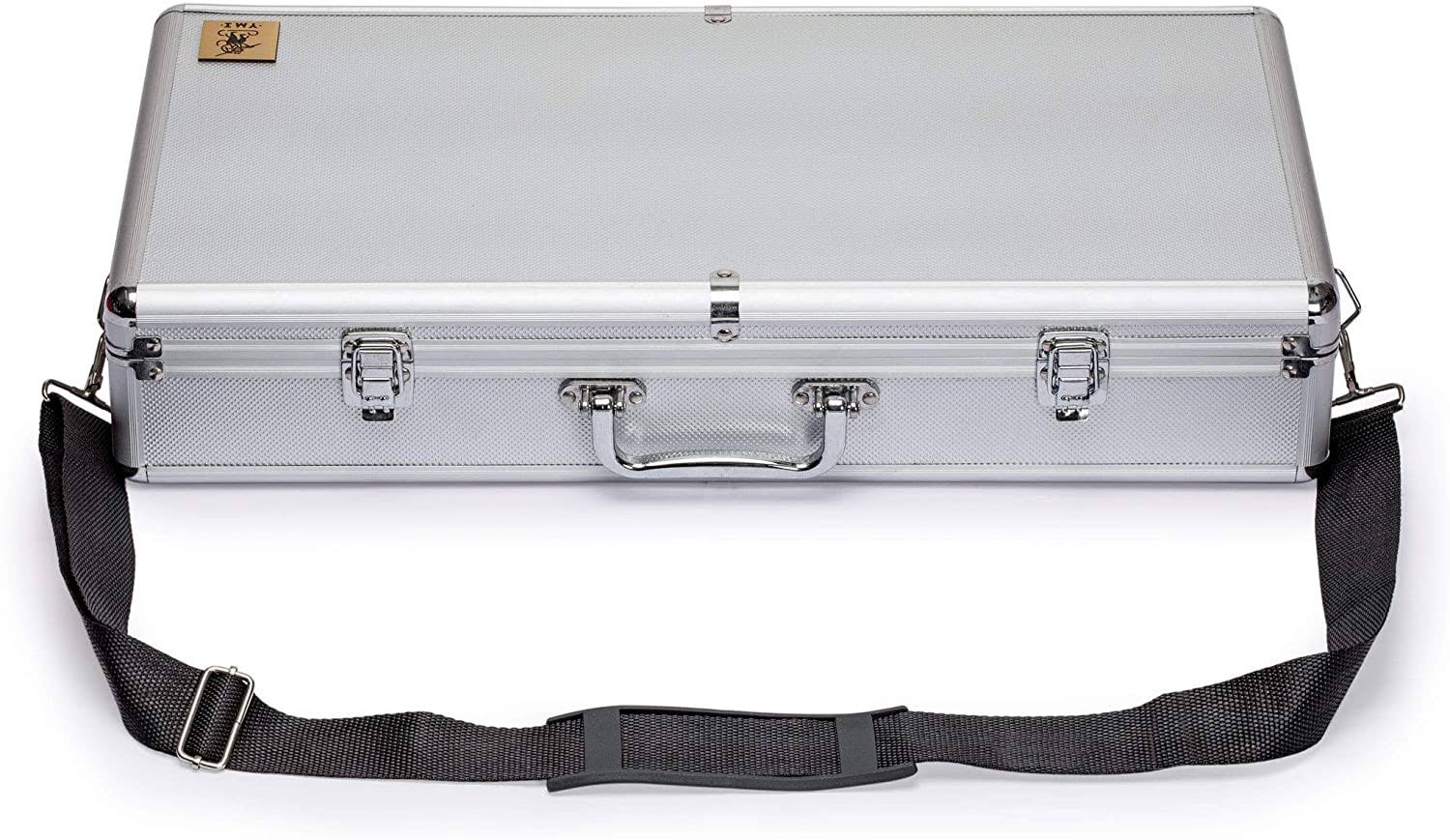 Aluminum Case with Shoulder Strap for Mahjong Set O304638