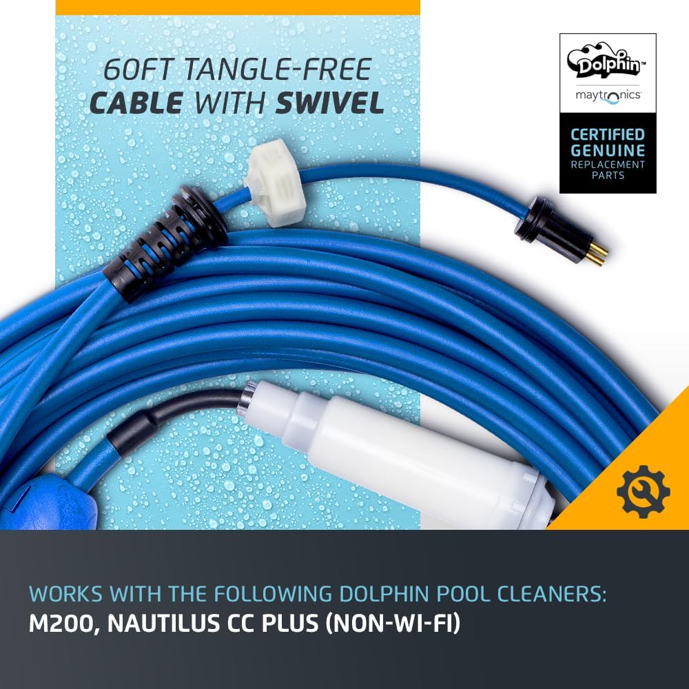 60 FT Blue Cable with Swivel O96075