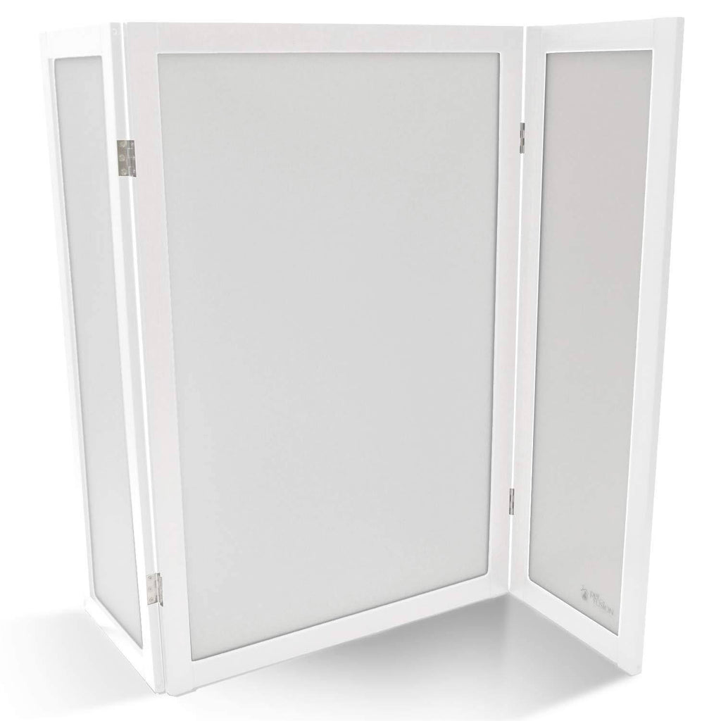 Cloud White Litter Box Privacy Screen U6464