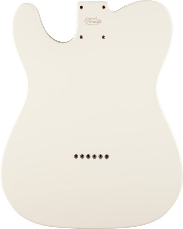 White Alder Telecaster Body with Bridge Mount P510