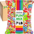 7 Pounds Assorted Individually Wrapped Candy Bulk Variety Pack C836409