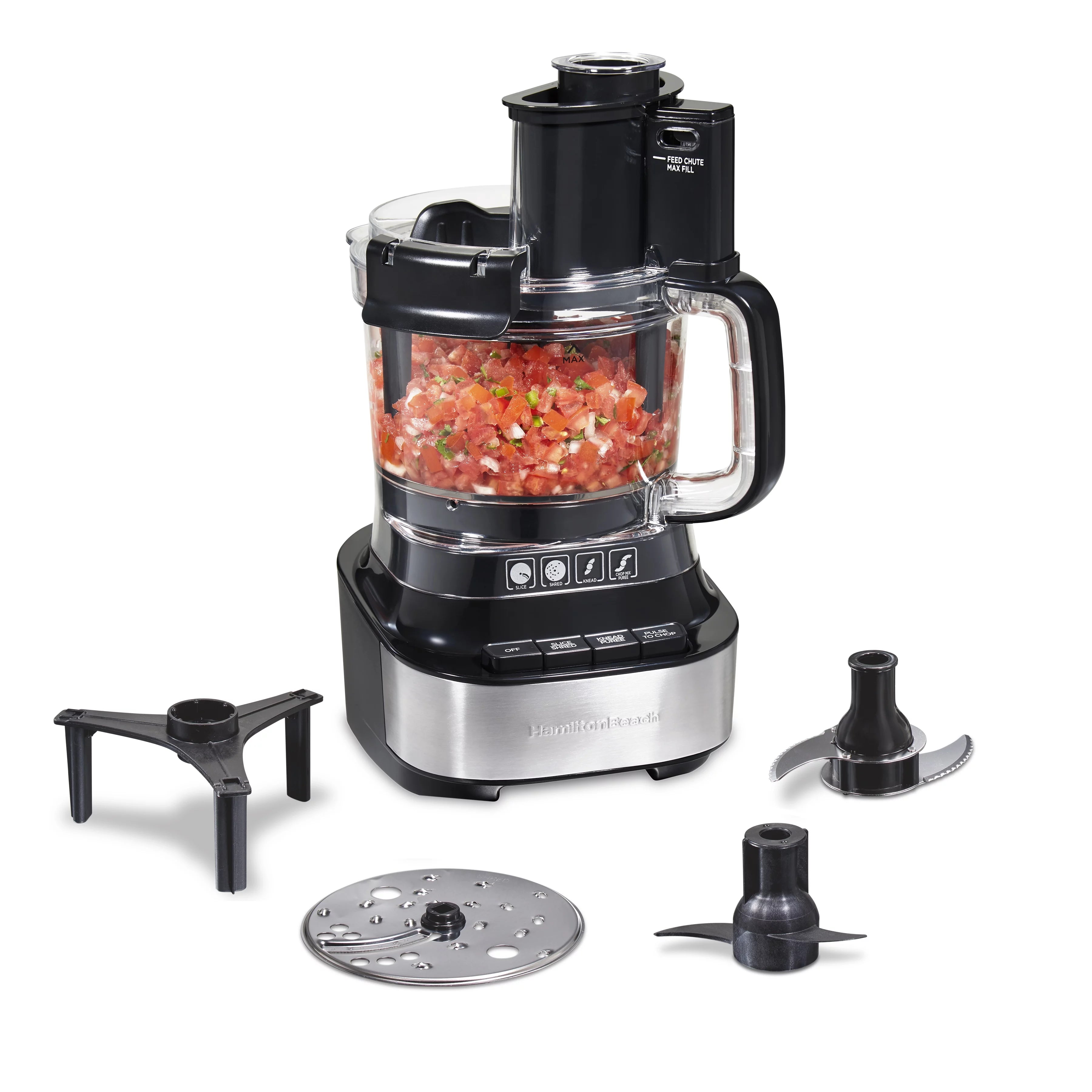 10 Cup Black Food Processor M37733