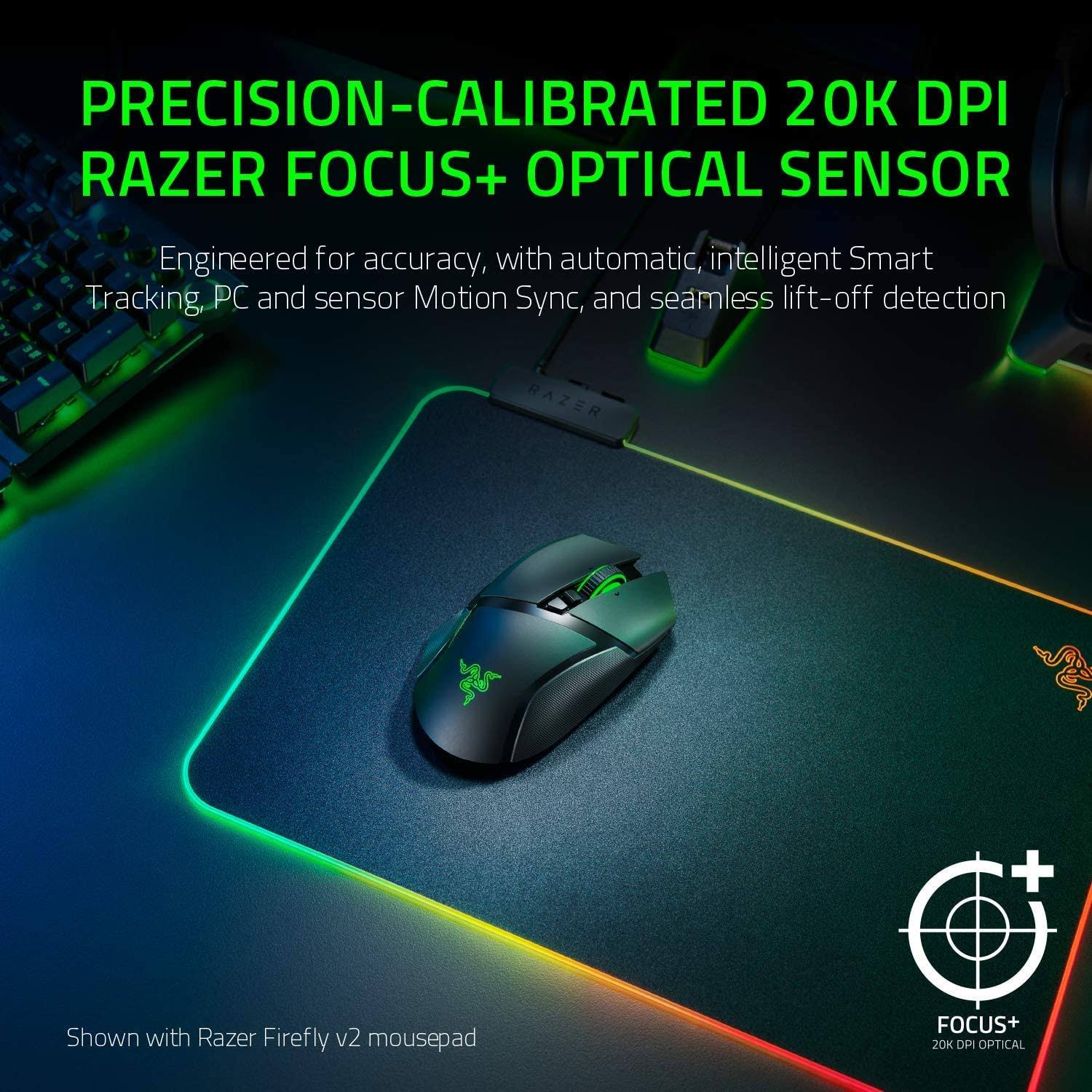 Black Wireless Optical Gaming Mouse Z986692