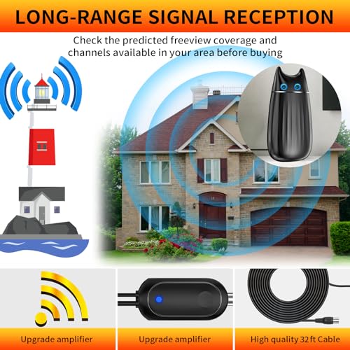 Digital TV Antenna with 36ft Cable O253712