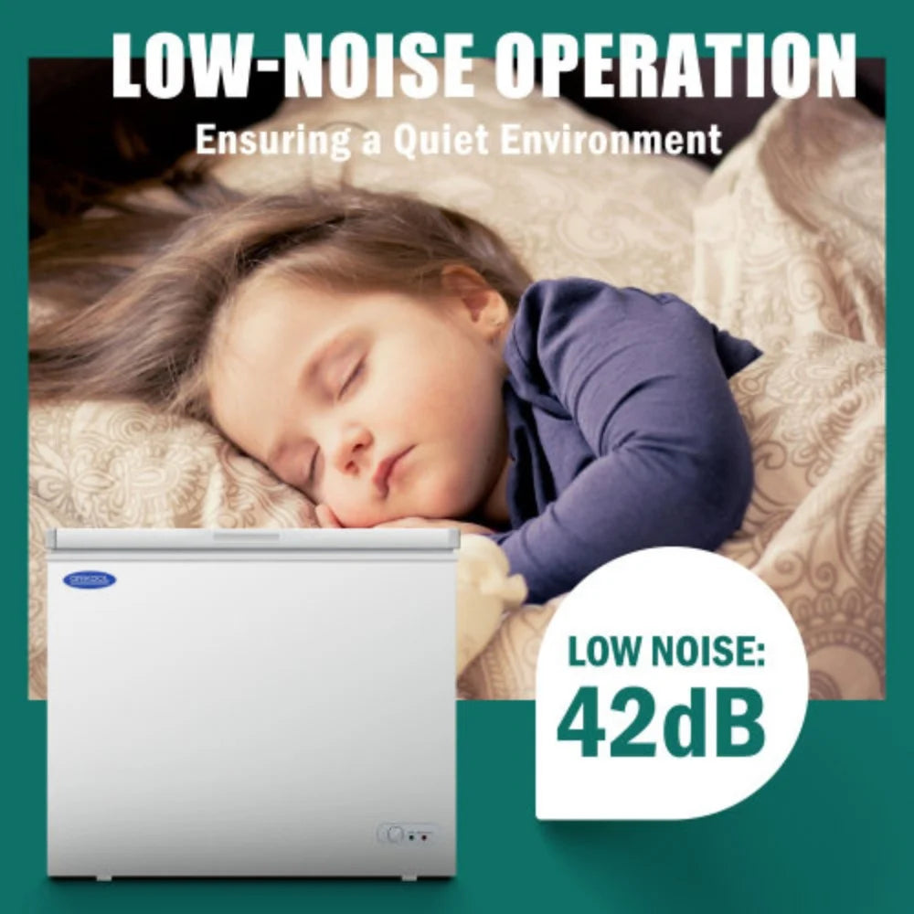 7.0 Cu.ft Chest Freezer with Lockable Lid D4428