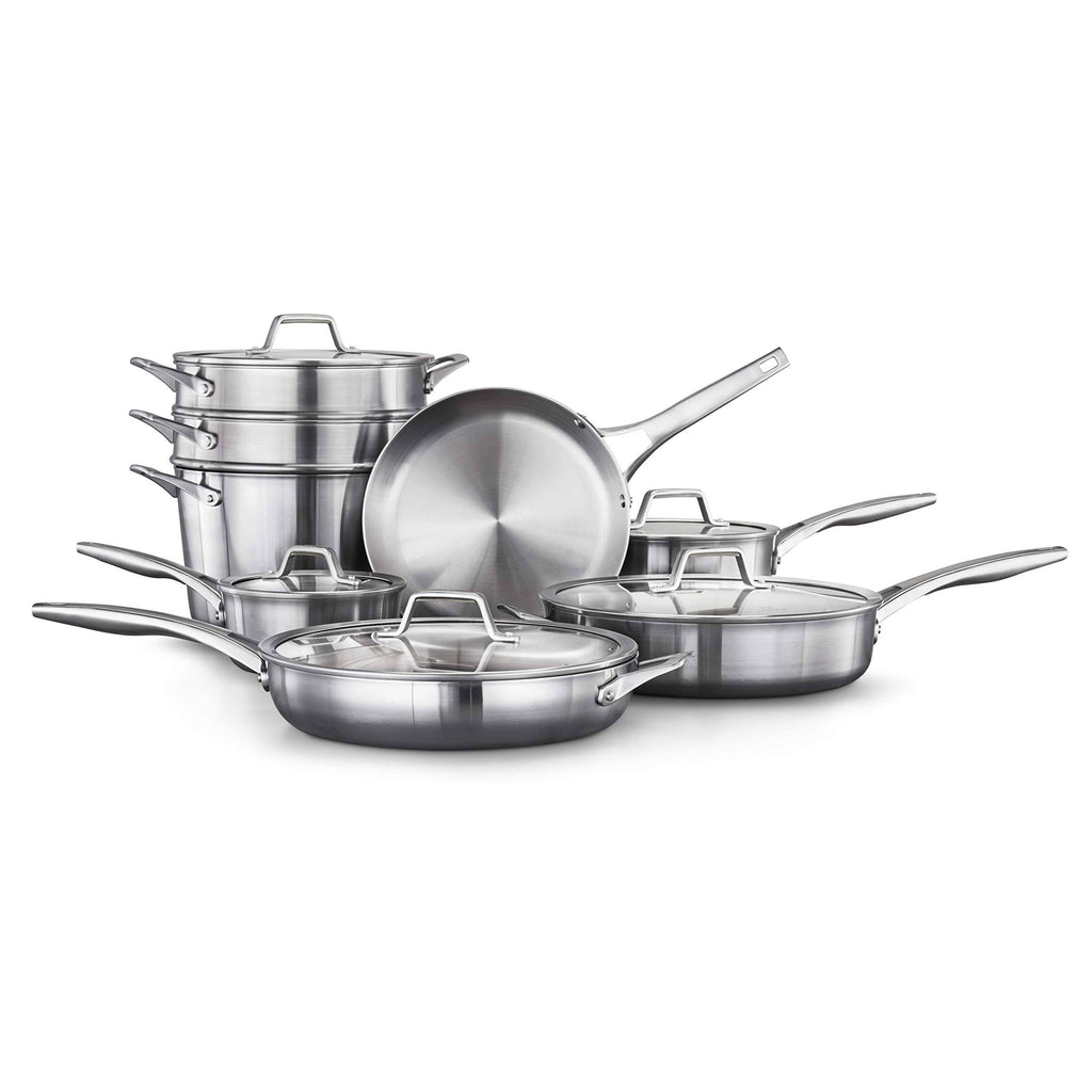 13-Piece Stainless Steel Cookware Set U809
