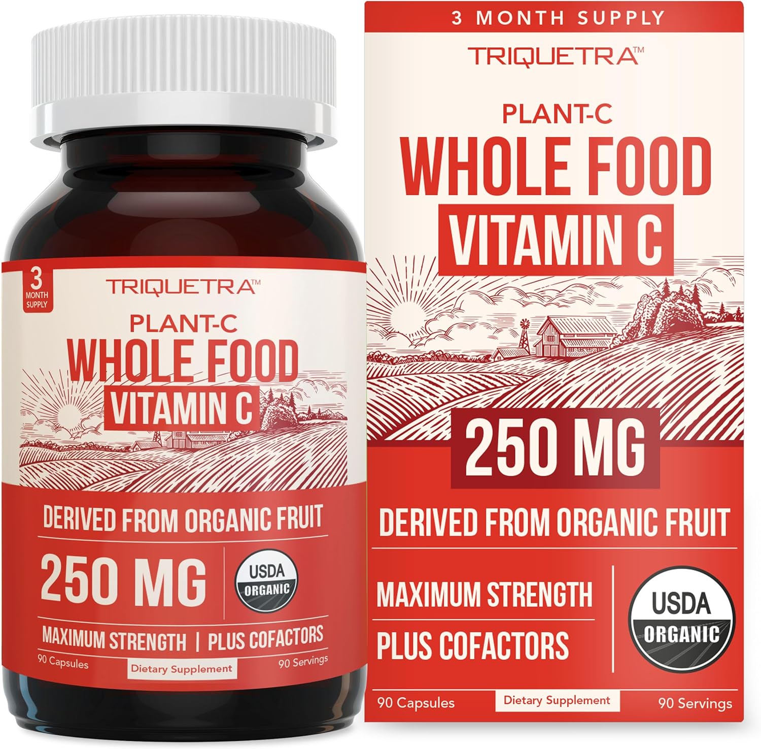 Organic Vitamin C from Fruit, 90 Servings M764
