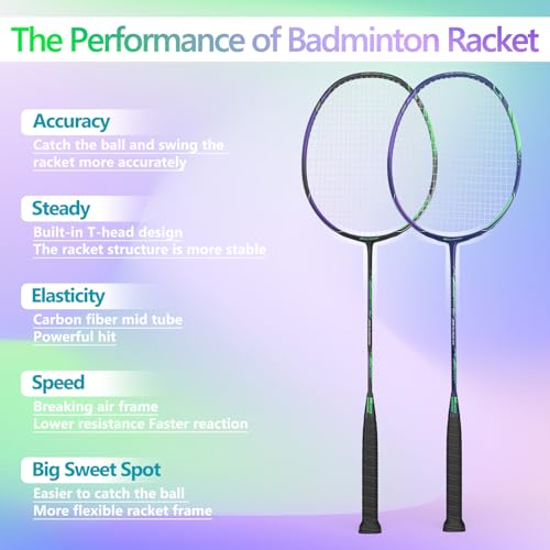 Carbon Fiber Badminton Rackets H994