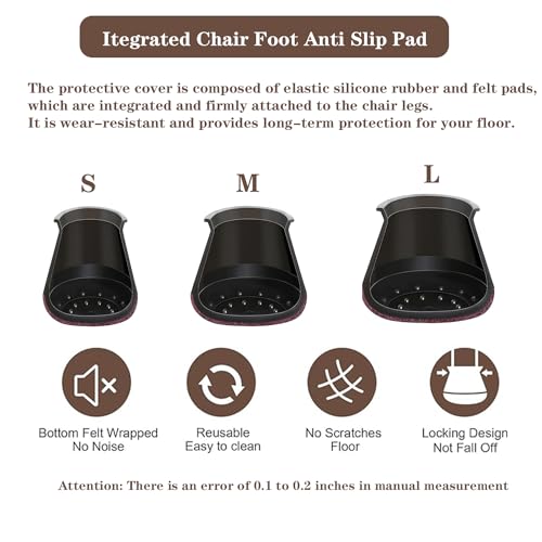 Small Clear Round Rubber Furniture Leg Caps Covers (Fit Round Diameter:0.6''-0.8'') S76716
