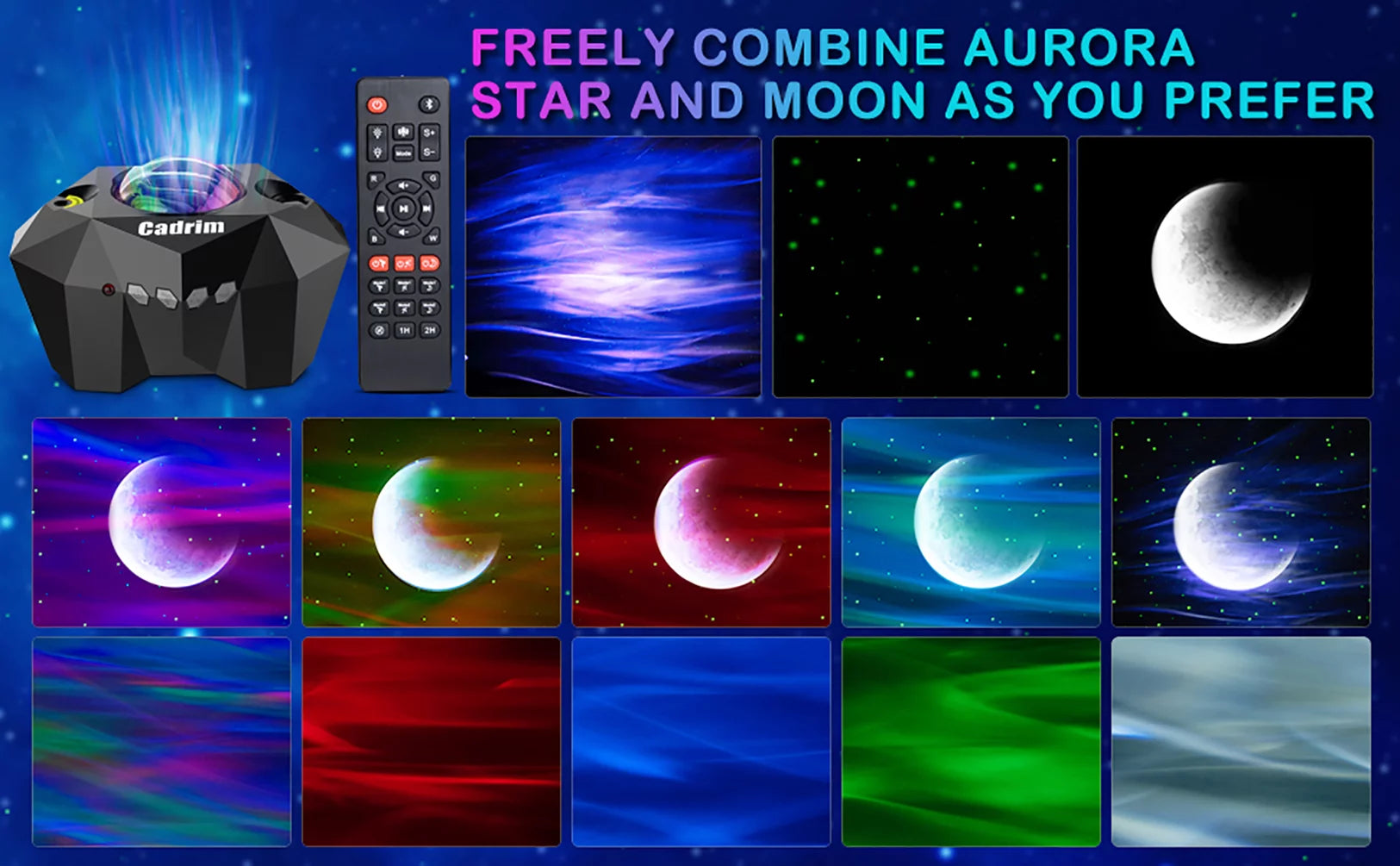 3 in 1 Northern Lights Projector I645