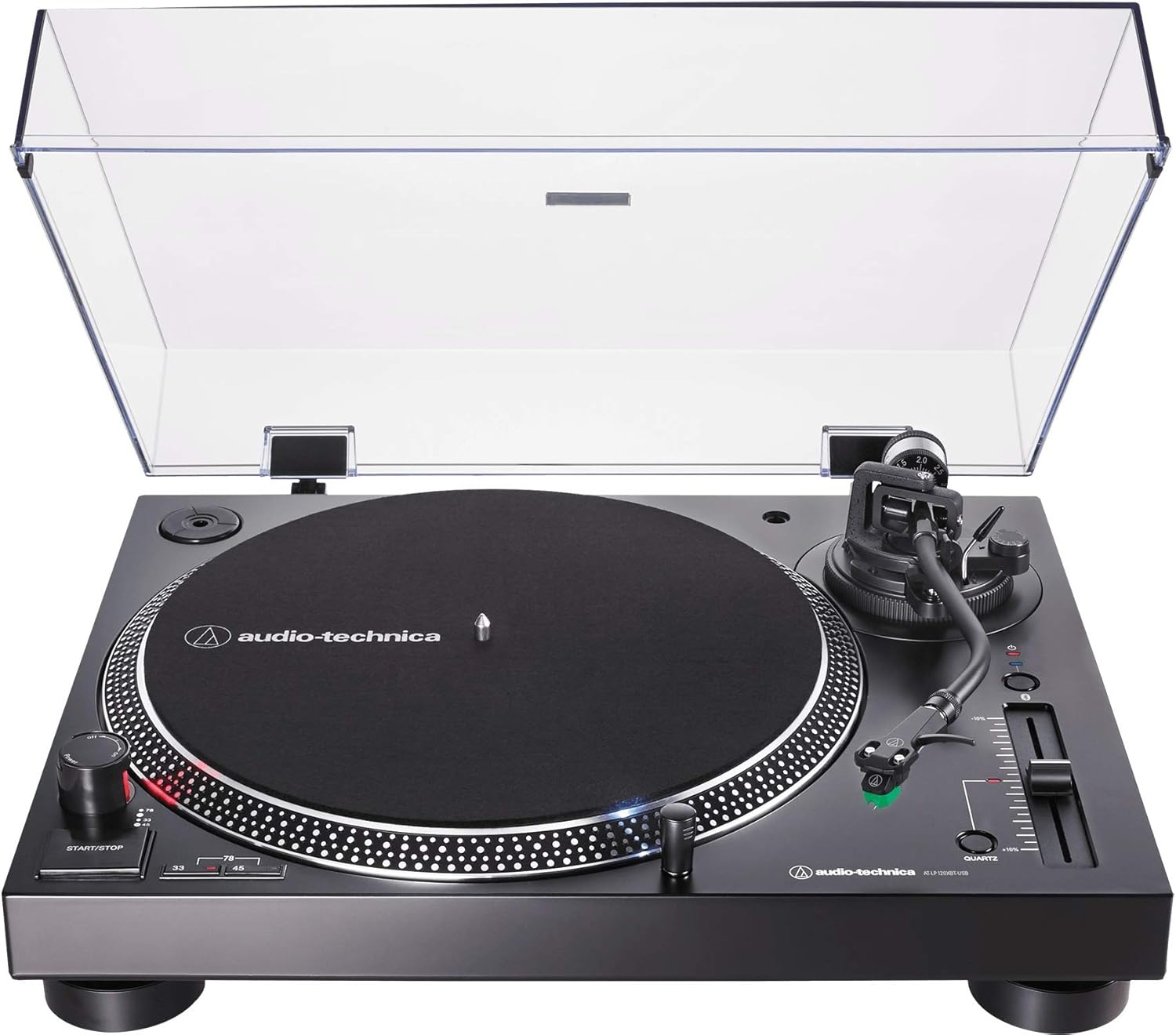 Black Wireless Direct-Drive Turntable A213