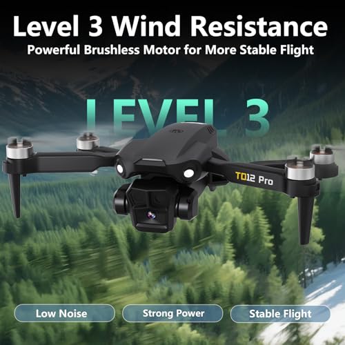 4K HD Camera Foldable Drone with Carrying Case V79444