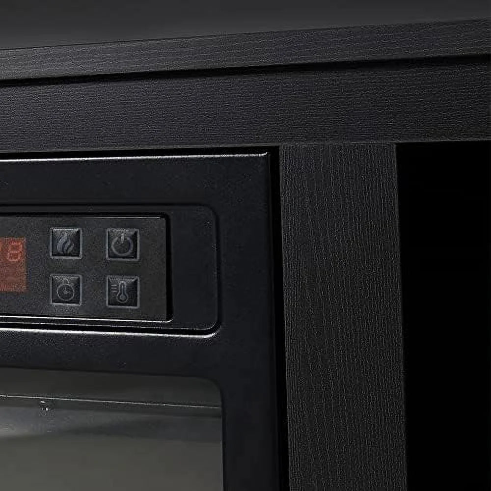 Wood Texture Electric Fireplace TV Stand Y2804