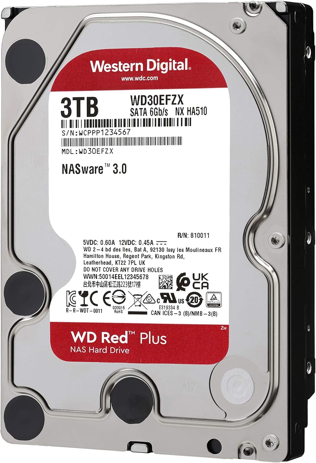 2TB 5400 RPM SATA 6 Gb/s CMR 128 MB Cache 3.5 NAS Internal Hard Drive Z7055