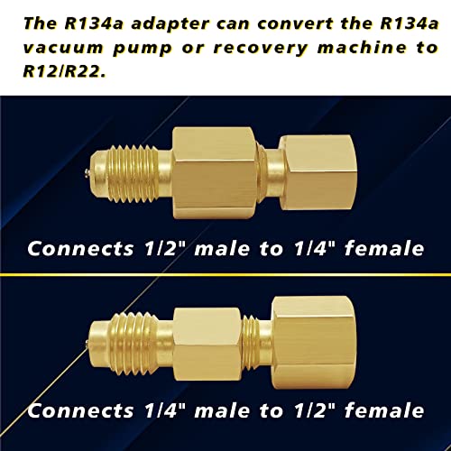 R1234YF Self-Sealing Puncture Style Refrigerant Can Tap Valve with Hose Adapters G973238