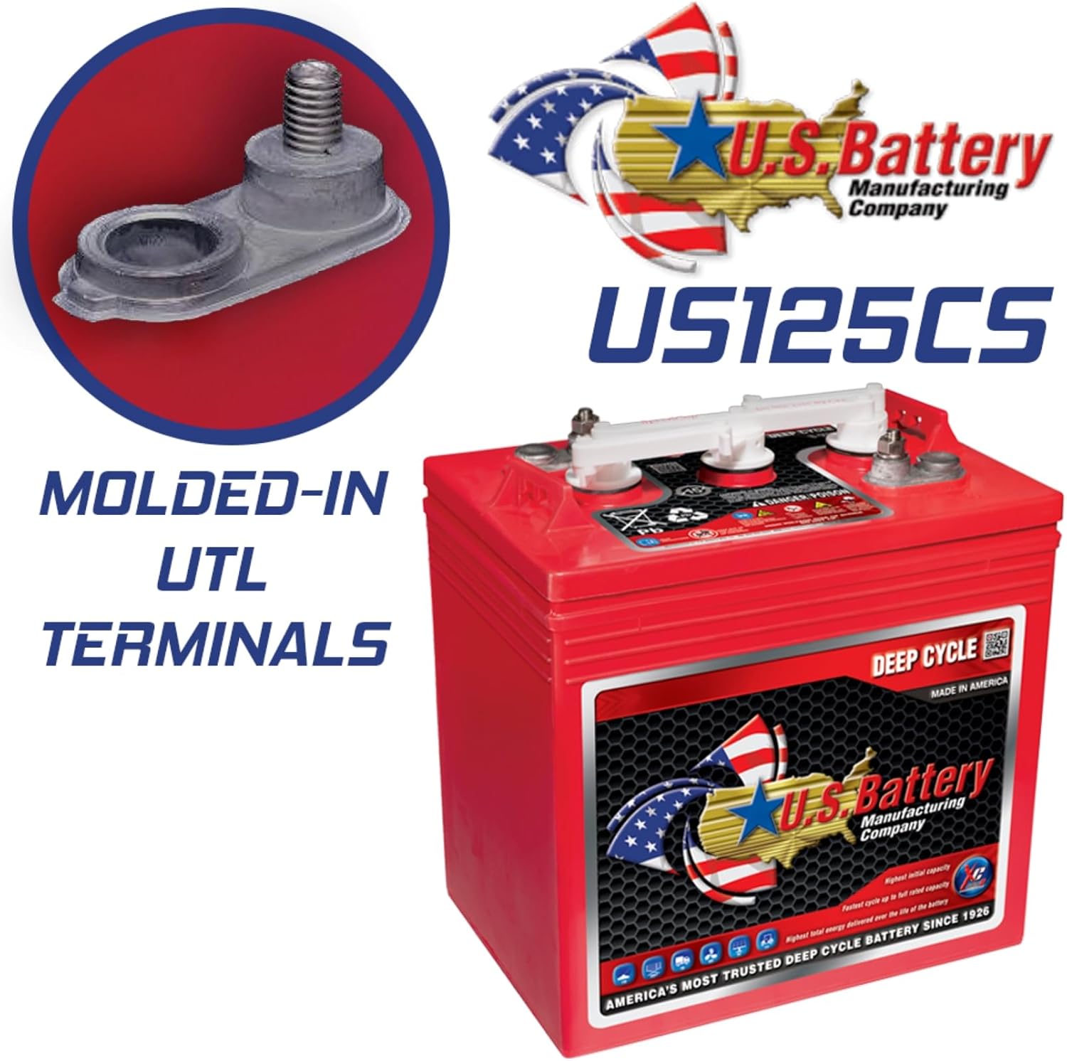 6V 240Ah Flooded Lead Acid Deep Cycle Battery E9542