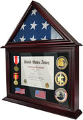 3' X 5' Flag Display Case Frame Military Shadow Box D94575