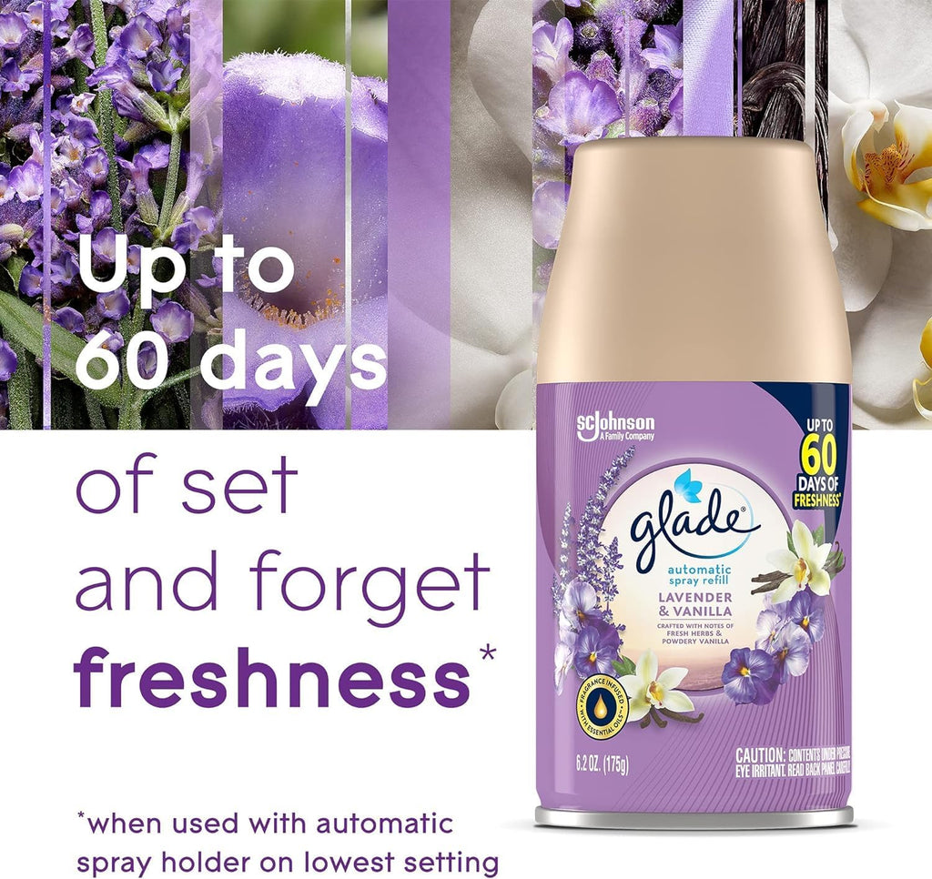 3-Pack Lavender and Vanilla 6.2 OZ Automatic Spray Refill A22233
